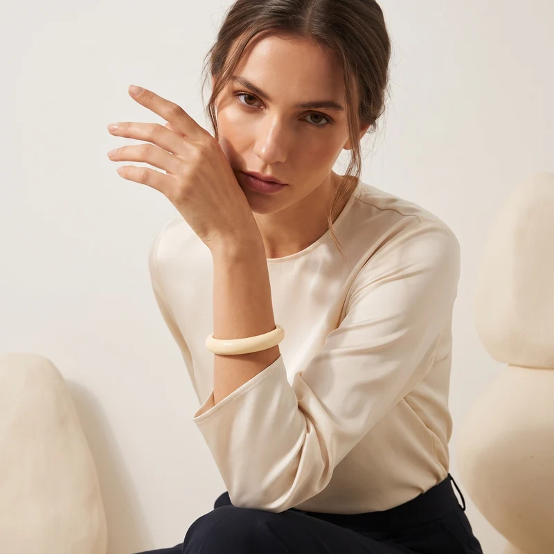 Bracelet jonc acétate