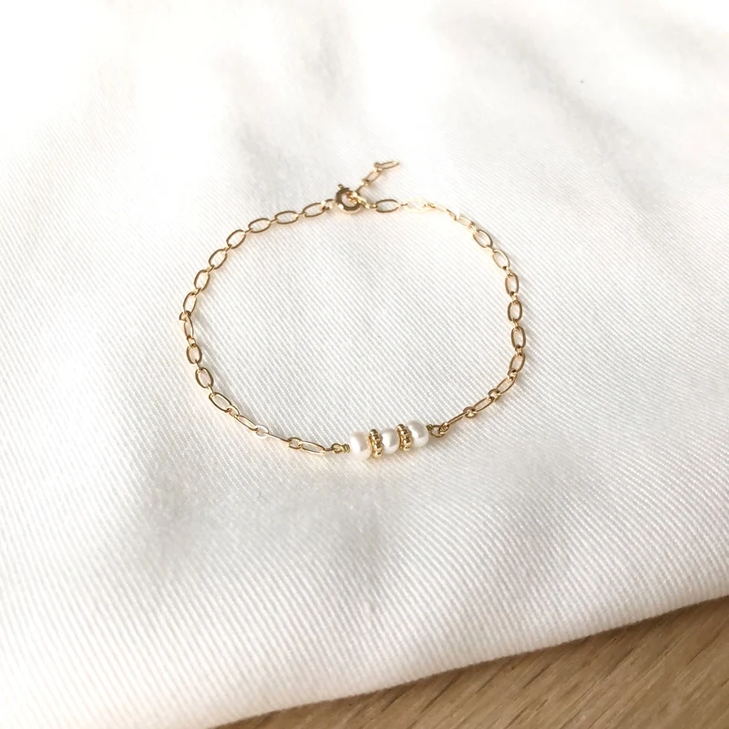 Bracelet "Moana" plaqué or