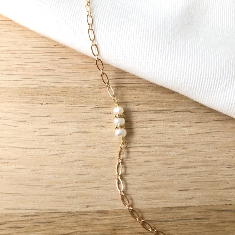 Bracelet "Moana" plaqué or