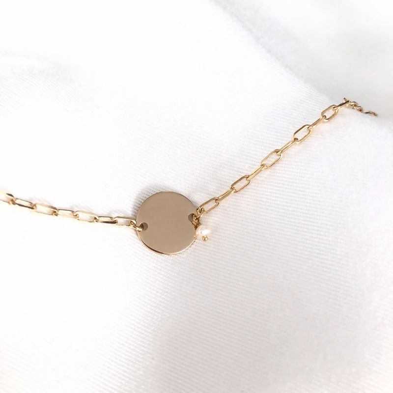 Bracelet "Maho" plaqué or