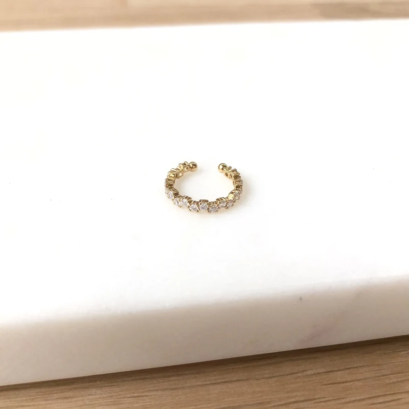Bague d'oreille "Hera" plaqué or