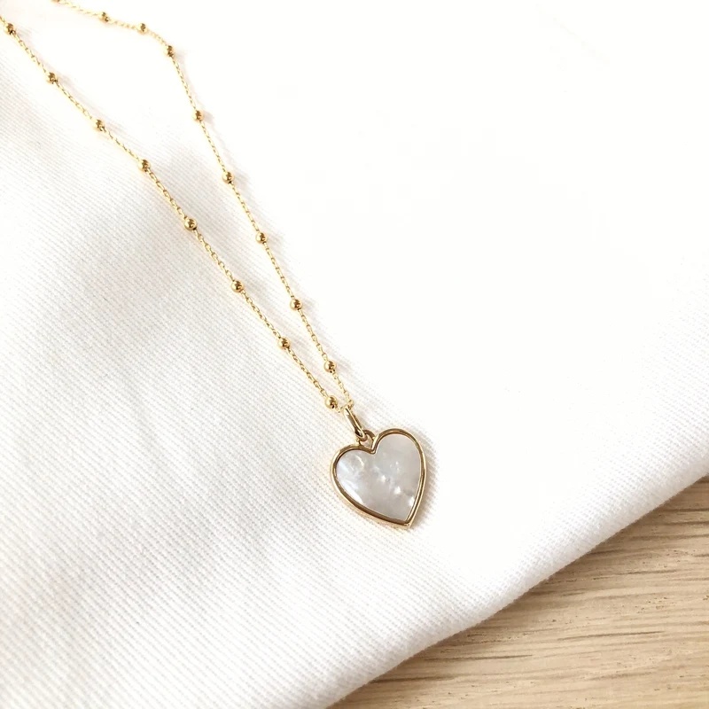 Collier "Ava" plaqué or
