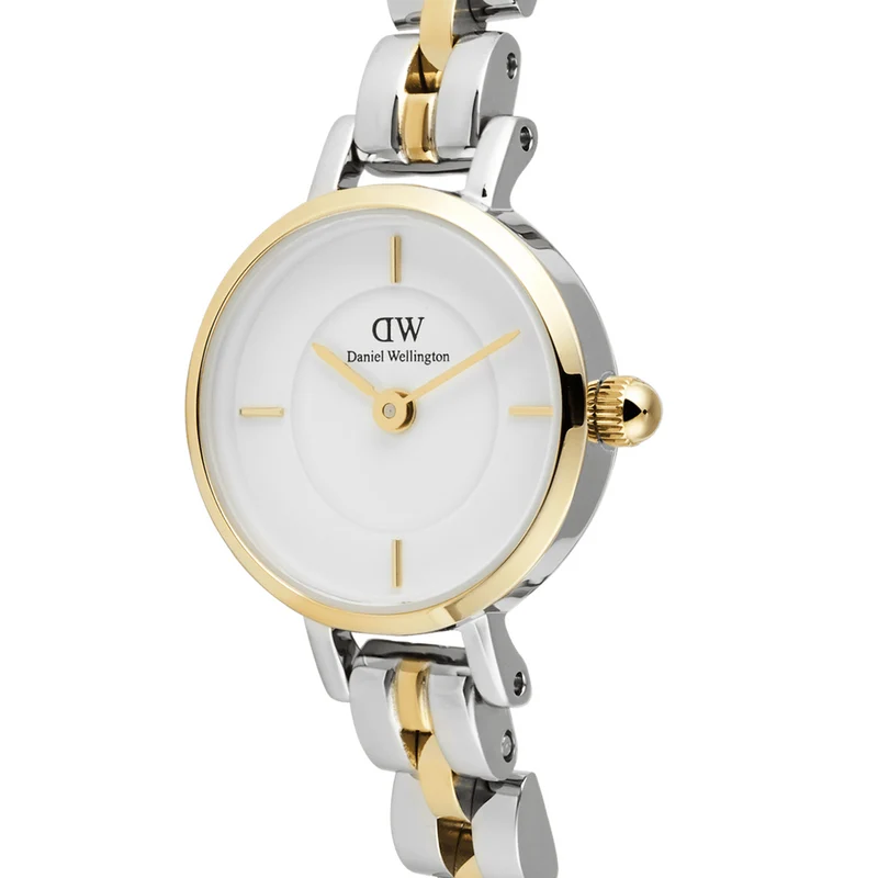 Daniel Wellington Petite Mini Arch 3-Link Bicolore Montre Femme DW00100923