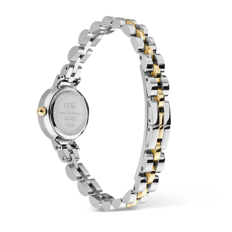 Daniel Wellington Petite Mini Arch 3-Link Bicolore Montre Femme DW00100923
