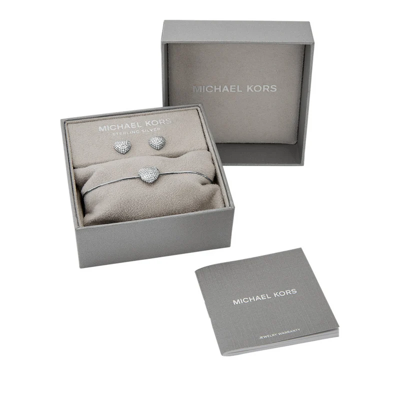 Michael Kors Coffret Cadeau Premium Argenté MKC1833SET