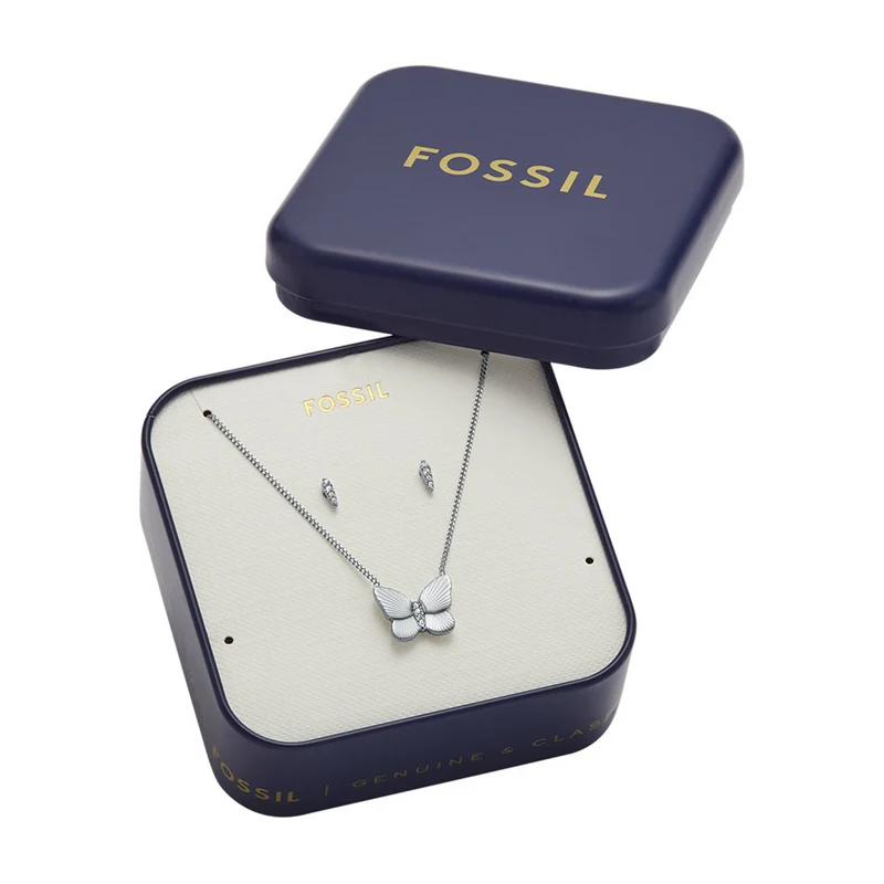 Fossil Sutton Coffret Cadeau Argenté JF04935SET