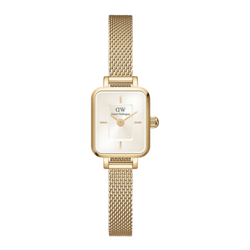 Daniel Wellington Quadro Mini Montre Femme Et Bracelet Coffret Cadeau DW00590011