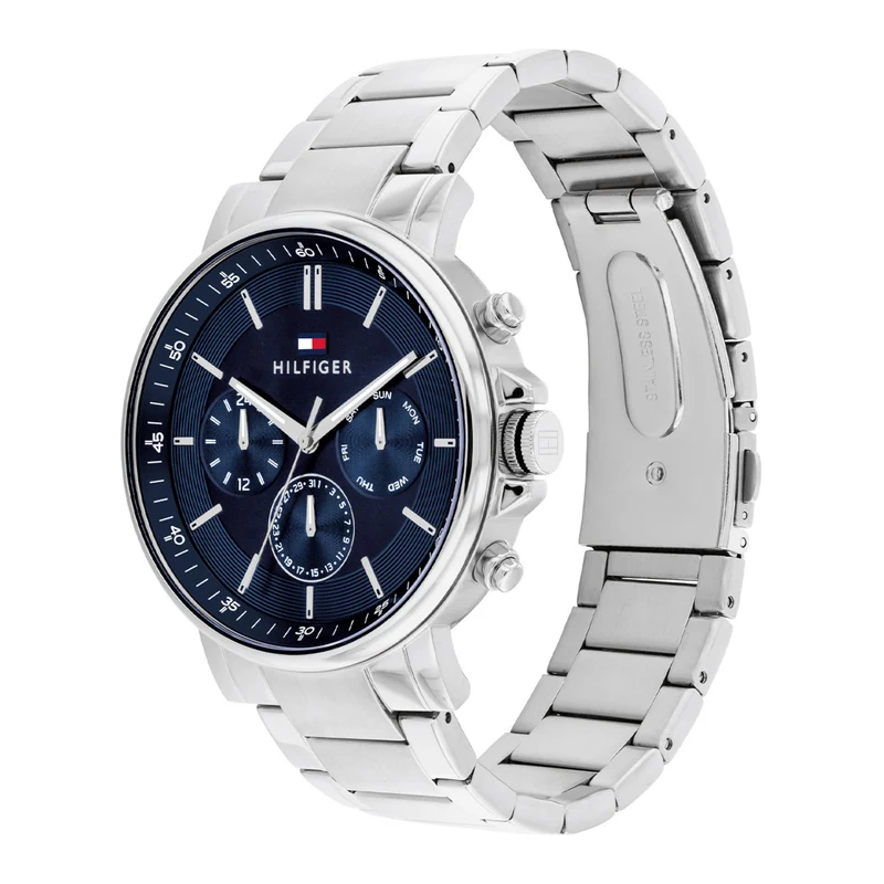 Tommy Hilfiger Tyson Hommes Montre Argent TH1710588