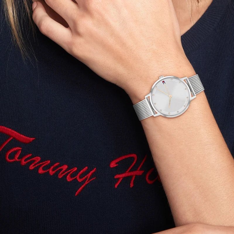 Tommy Hilfiger Pippa Femmes Montre Argent TH1782665