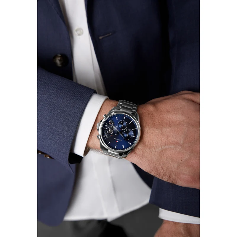 Tommy Hilfiger Hommes Montre Argent TH1710448