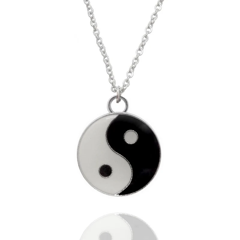 Collier à pendentif Yin Yang