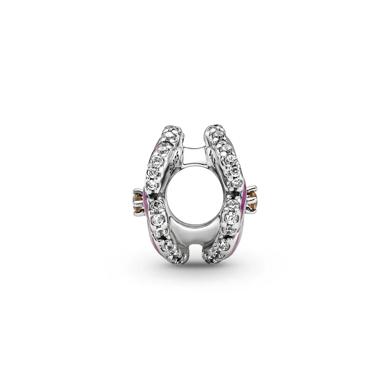 Pandora Moments 925 Sterling Silver Pansy Flower Charm 790777C01