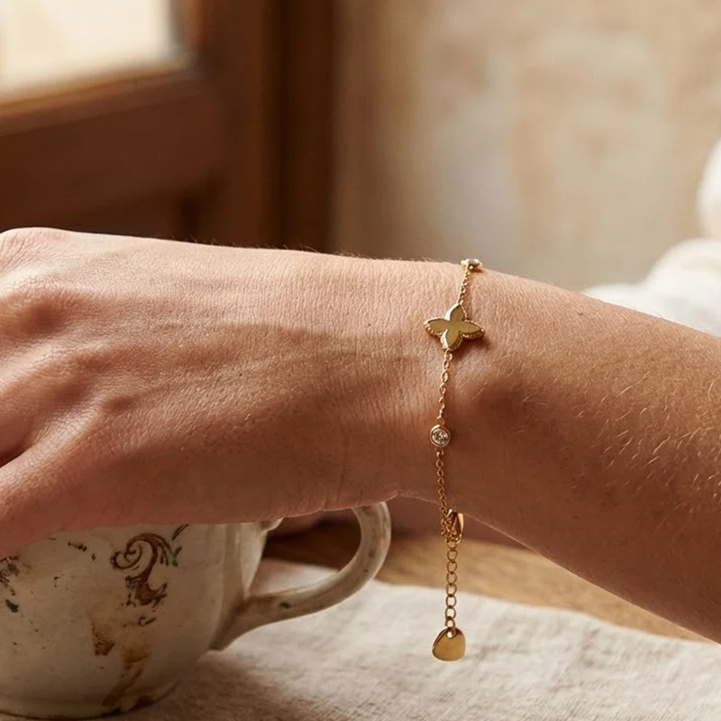 Bracelet Fleur Fin