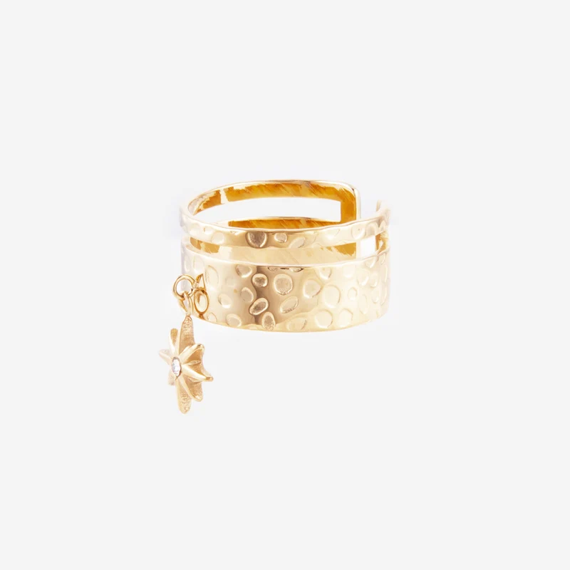 Bague breloque étoile