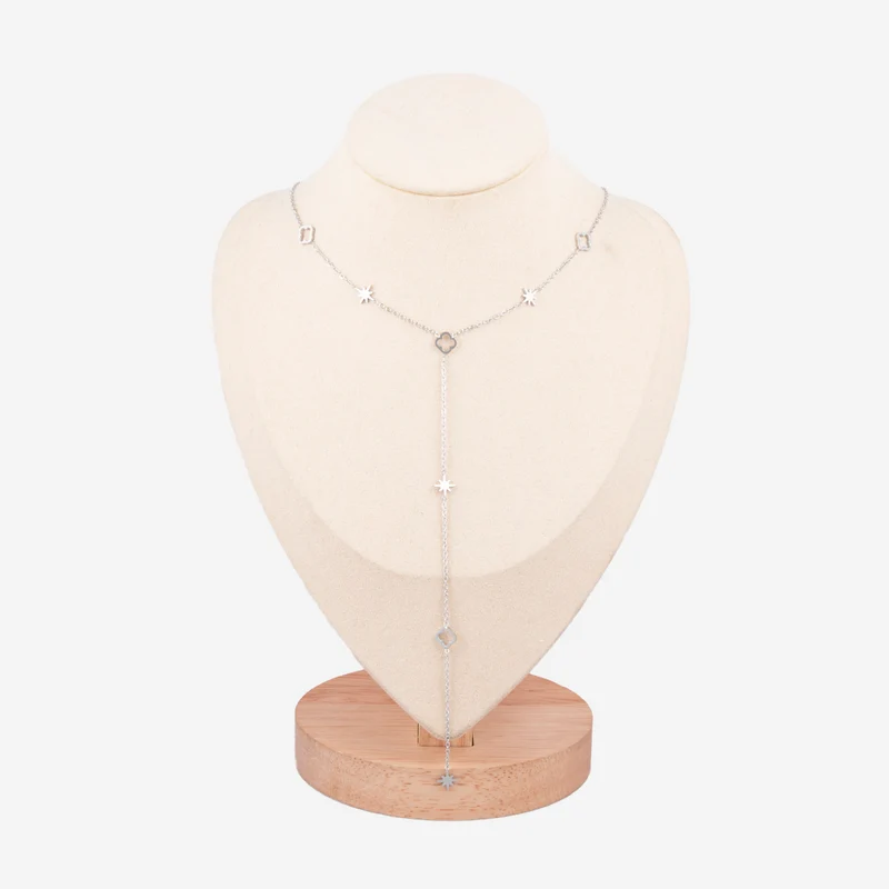 Collier en Y Trèfle
