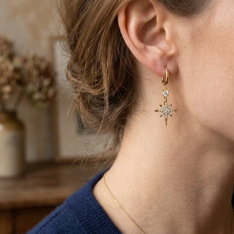 Boucles d'oreilles Sirius