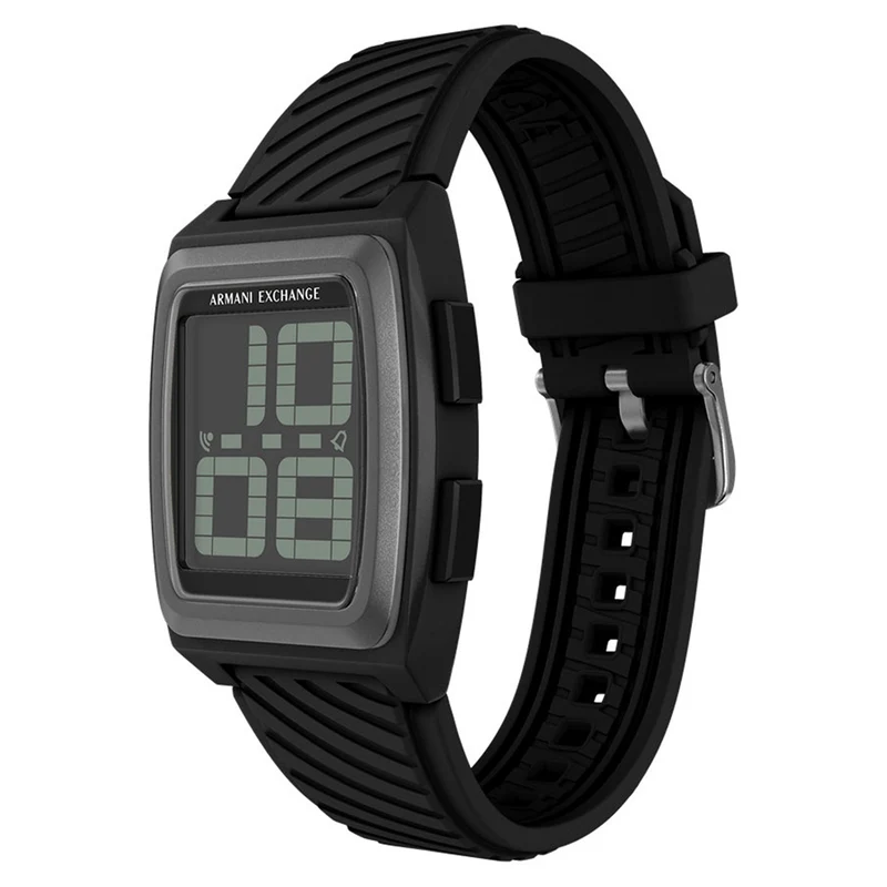 Armani Exchange Oval Black Dial Watch AX2971