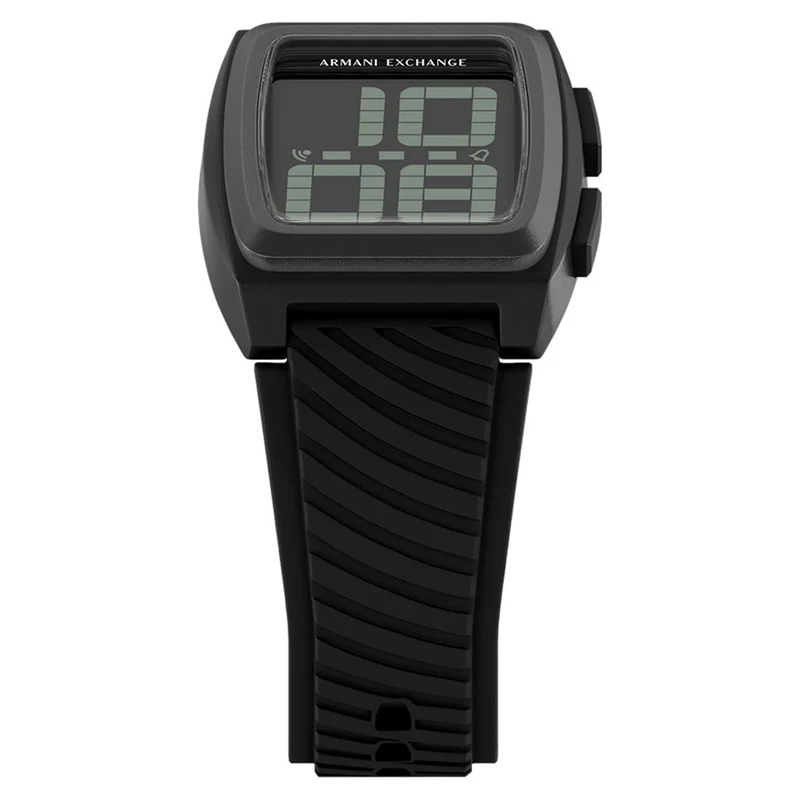 Armani Exchange Oval Black Dial Watch AX2971