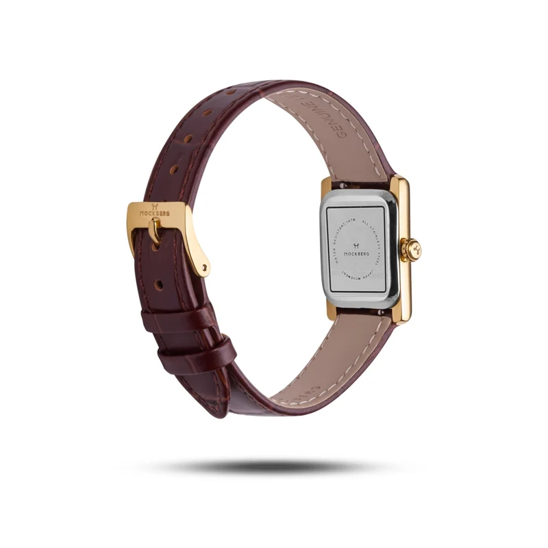 Mockberg Timeless Brown Leather Women's Watch MB0247
