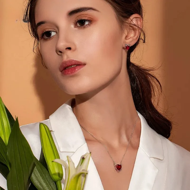 Collier Cœur Ange