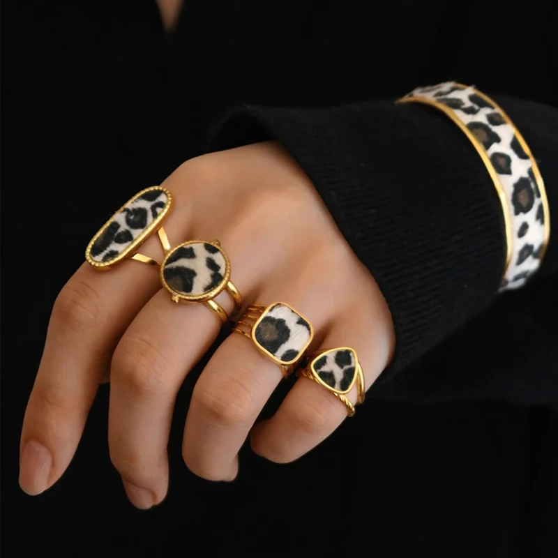 Bracelet Poil Léopard