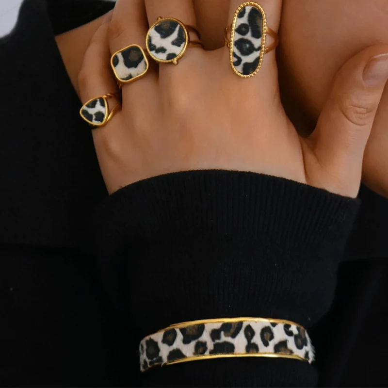 Bracelet Poil Léopard