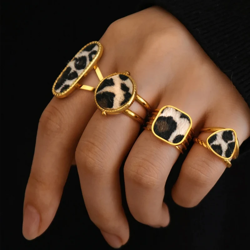 Bague Poil Léopard