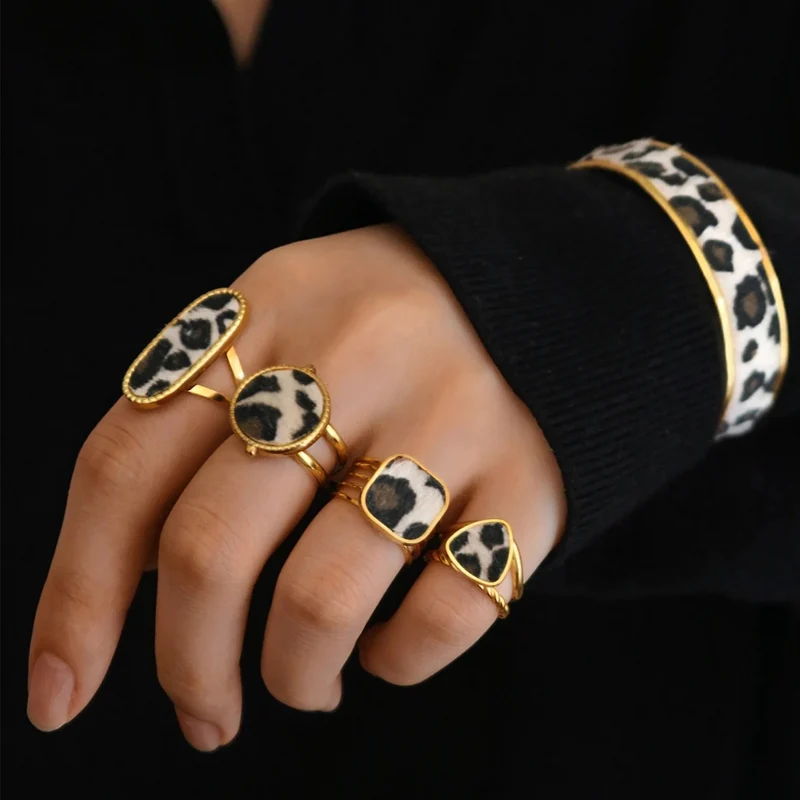 Bague Poil Léopard