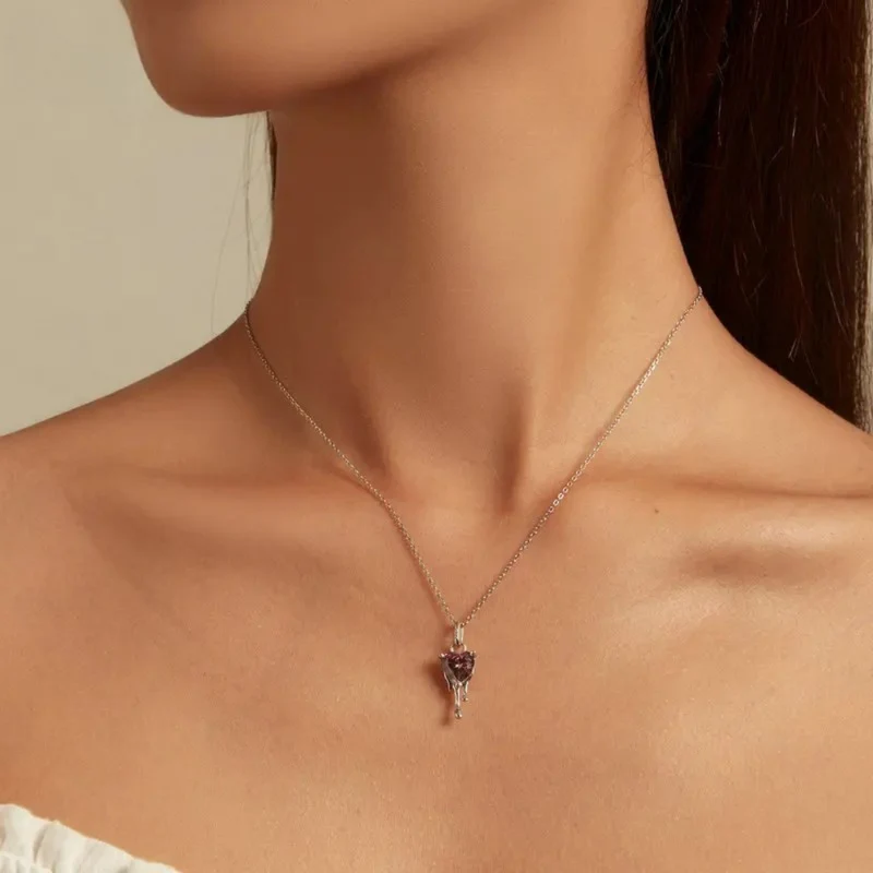 Collier Cœur Coulant
