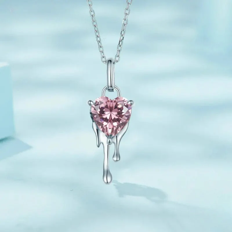 Collier Cœur Coulant