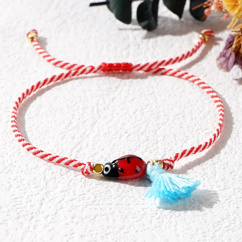 Bracelet Coccinelle Corde