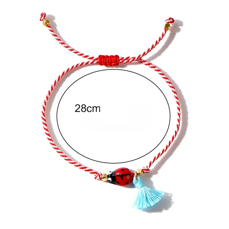 Bracelet Coccinelle Corde