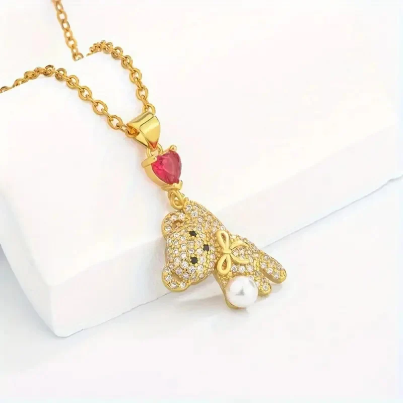 Collier Nounours Femme