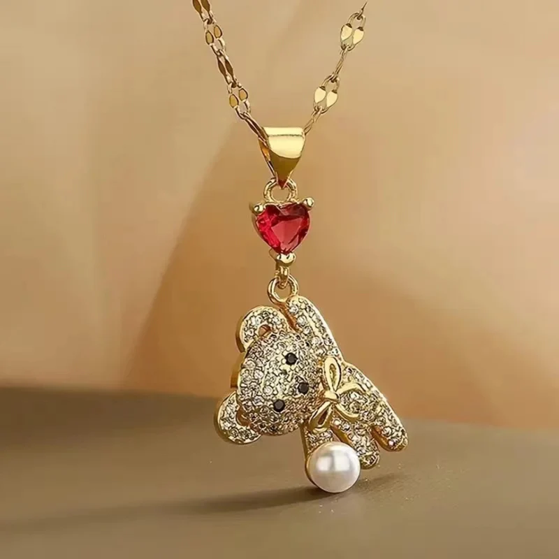 Collier Nounours Femme