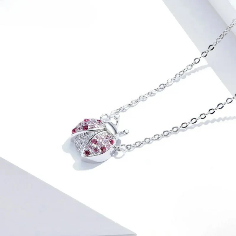 Collier Coccinelle Argent