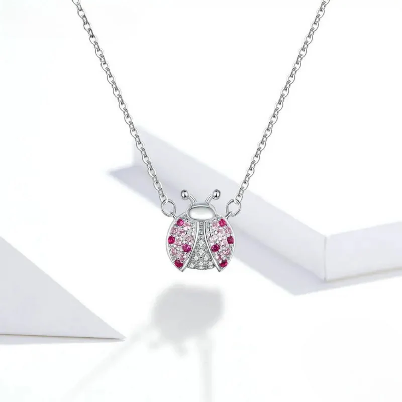 Collier Coccinelle Argent