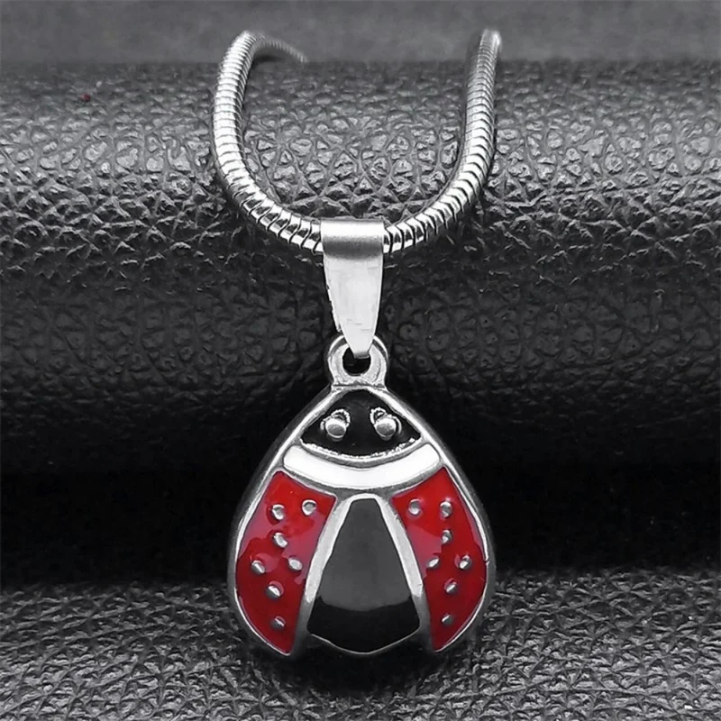Collier Coccinelle Adulte