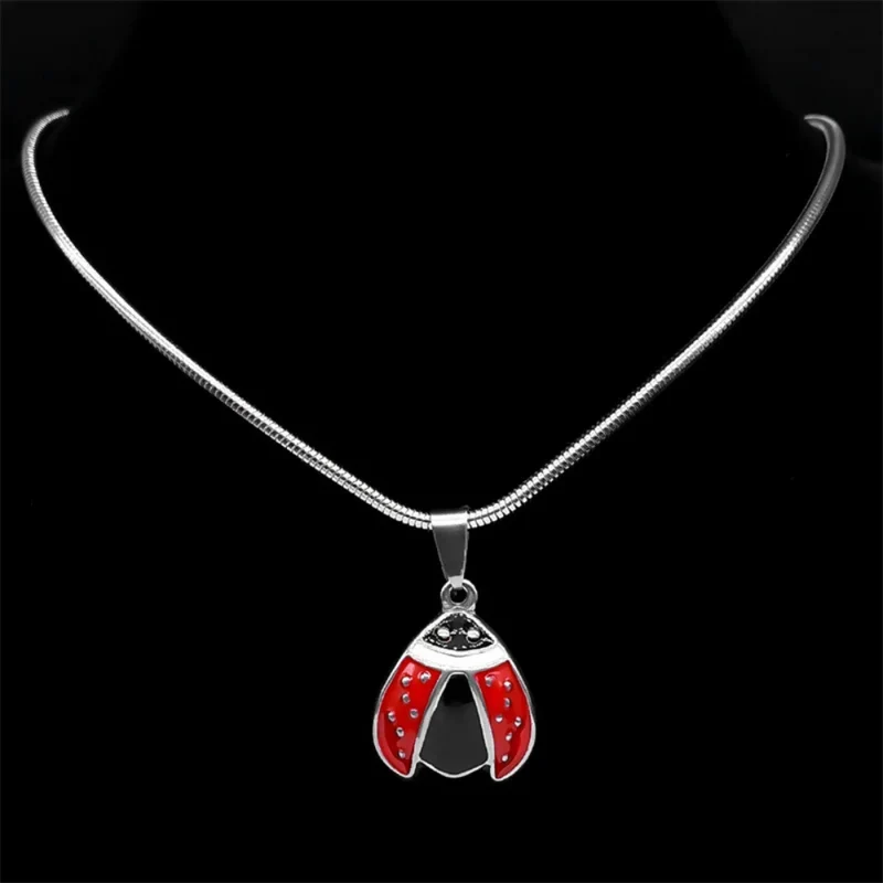 Collier Coccinelle Adulte