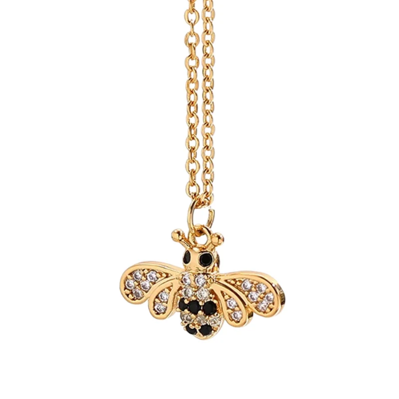 Collier Abeille Or