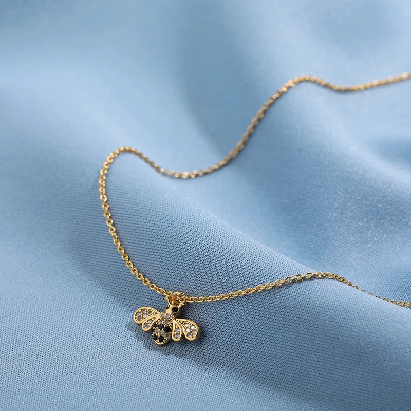 Collier Abeille Or