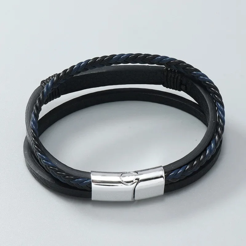 Bracelet Guitare Cuir Homme