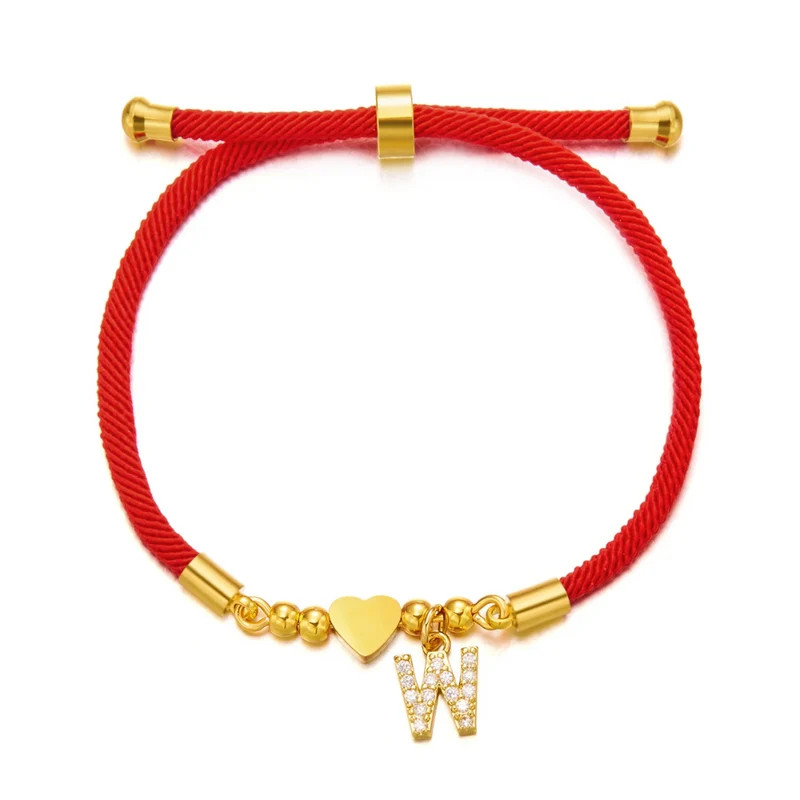 Bracelet Cordon Initiale