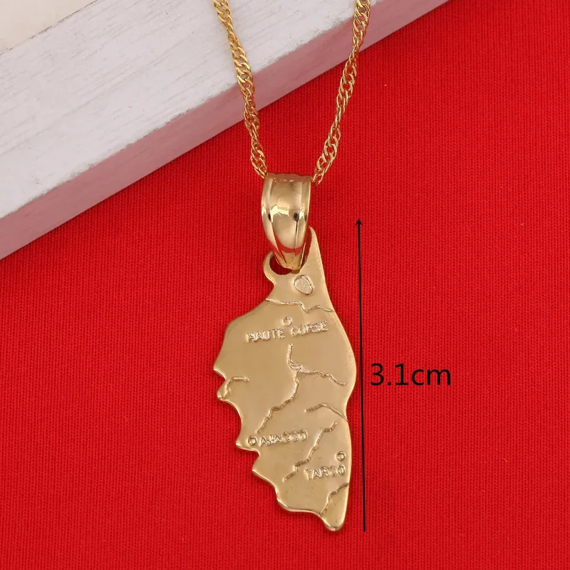 Collier Corse Doré