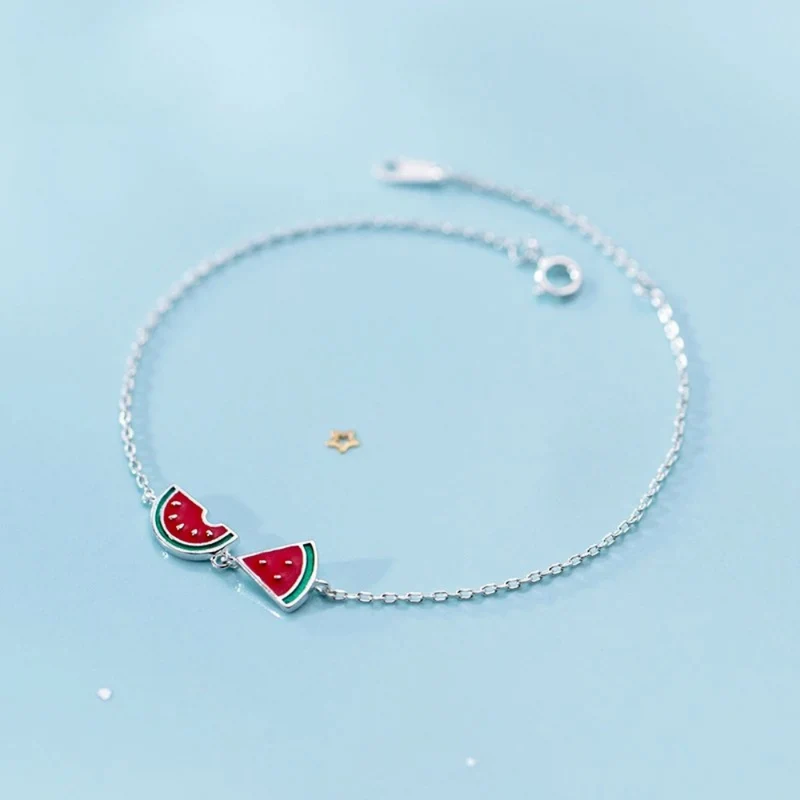 Bracelet Pastèque Argent