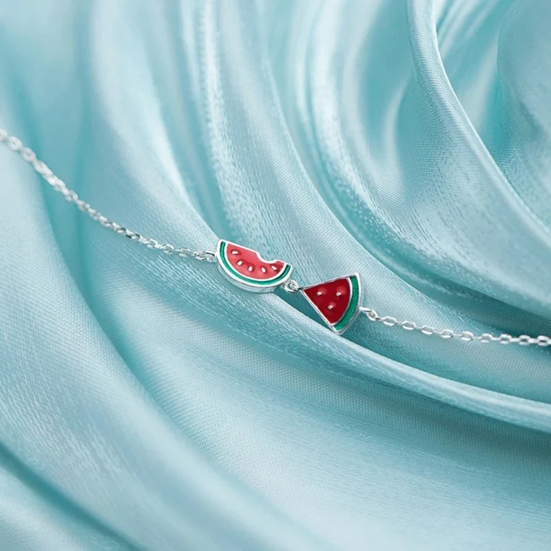 Bracelet Pastèque Argent