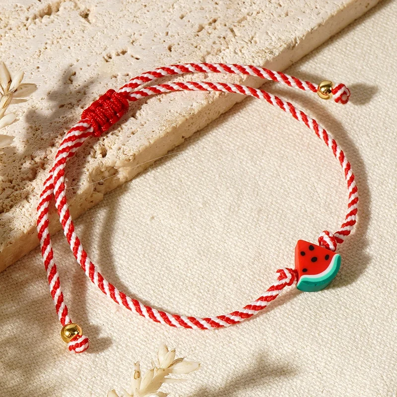 Bracelet Pastèque Tissu