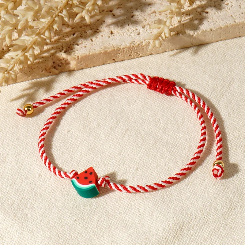 Bracelet Pastèque Tissu