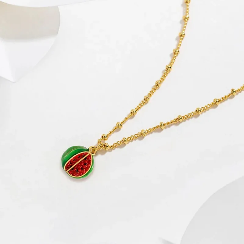 Collier Pastèque Entière