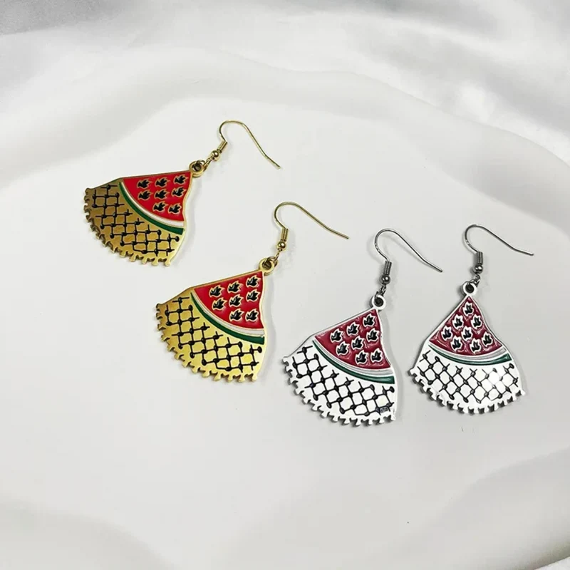 Boucles d'Oreilles Pastèque Femme