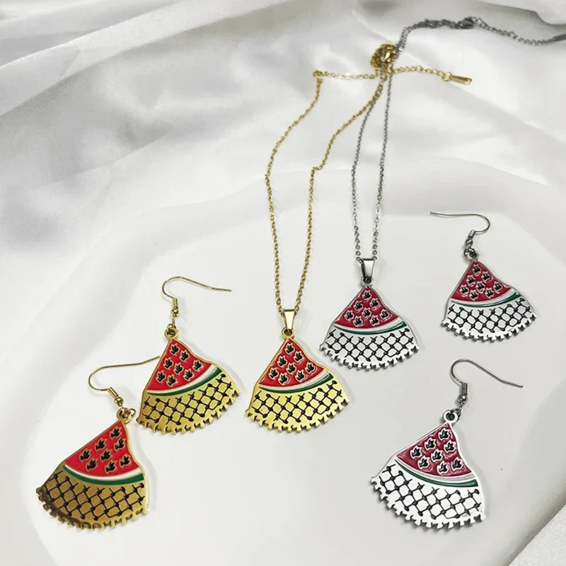 Boucles d'Oreilles Pastèque Femme